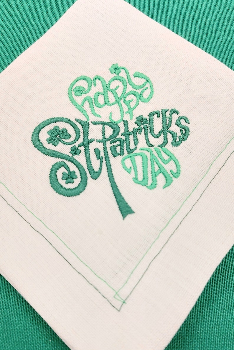 SanatTan Shamrock Napkin - Thumbnail 4