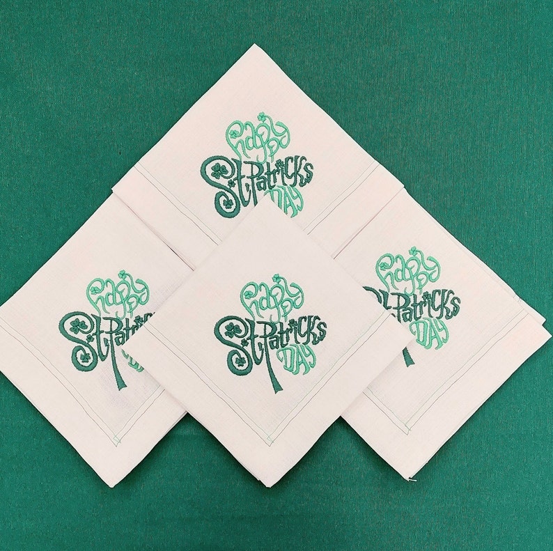 SanatTan Shamrock Napkin - Thumbnail 5