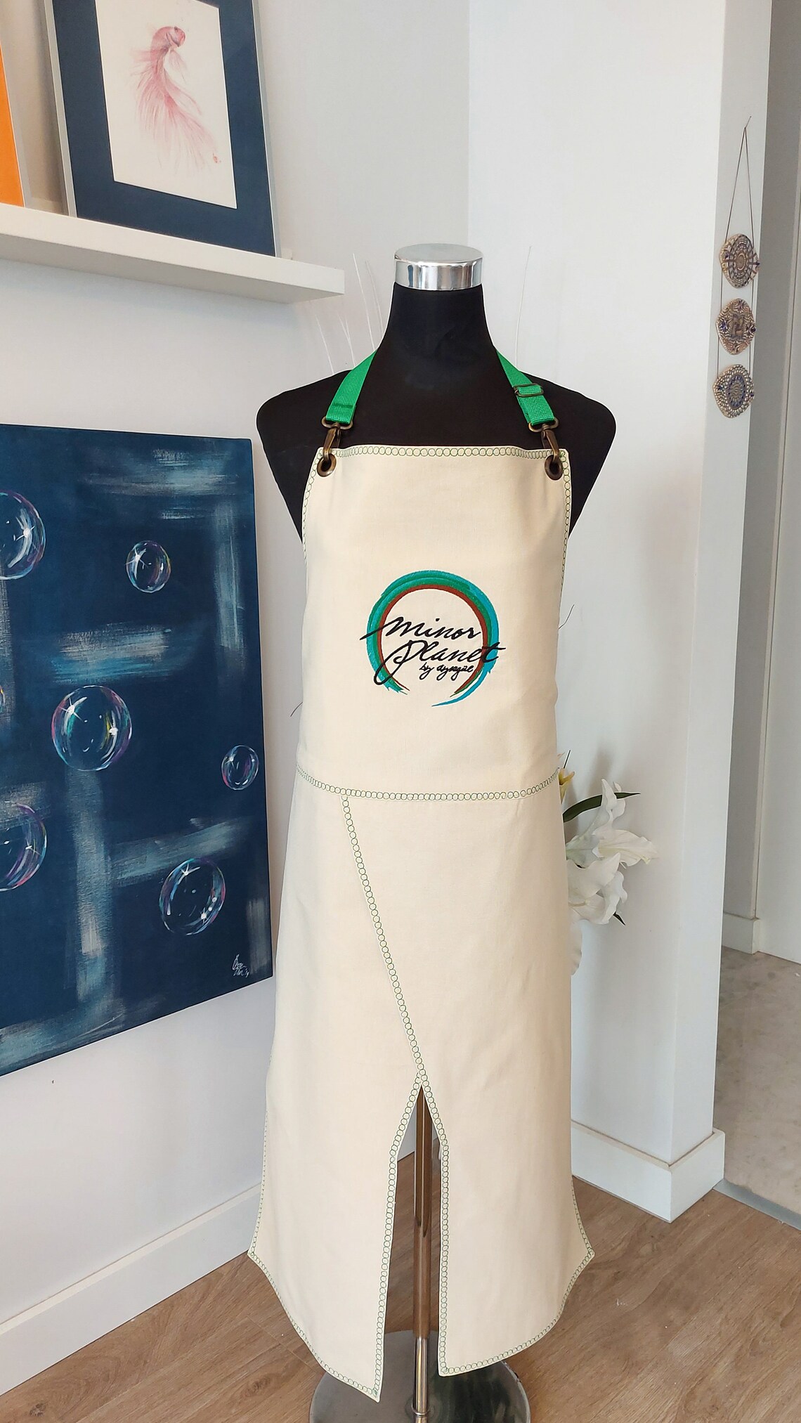 Ceramics Apron Pottery Apron Split Leg Apron Craft Apron Etsy
