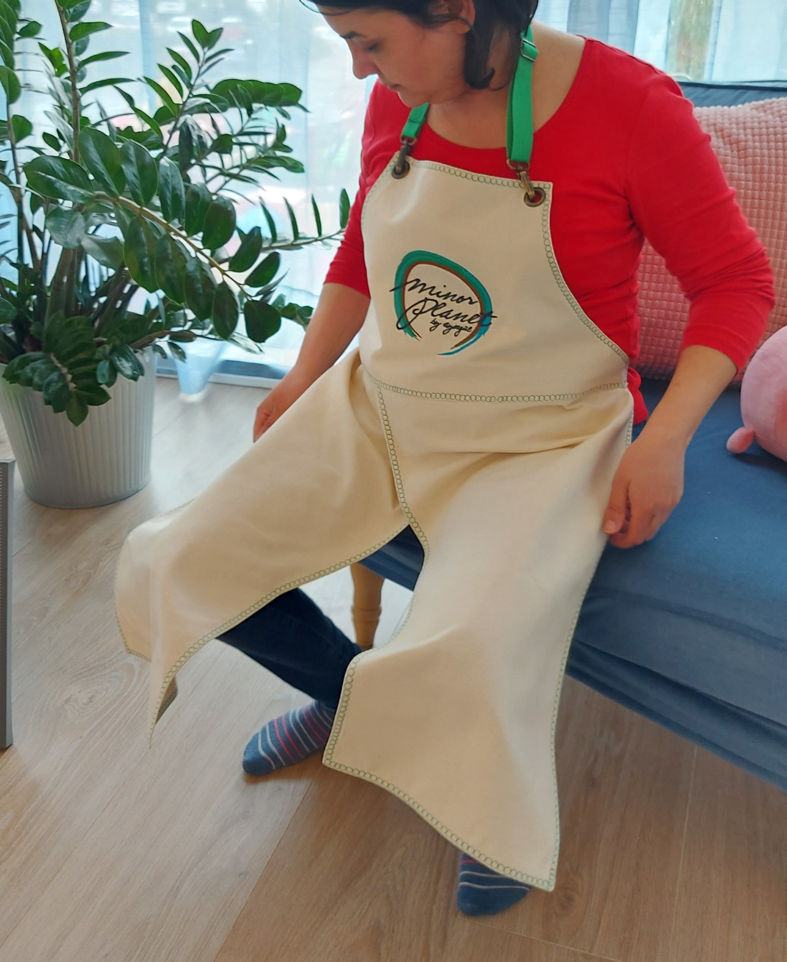 Ceramics Apron Pottery Apron Split Leg Apron Craft Apron Etsy