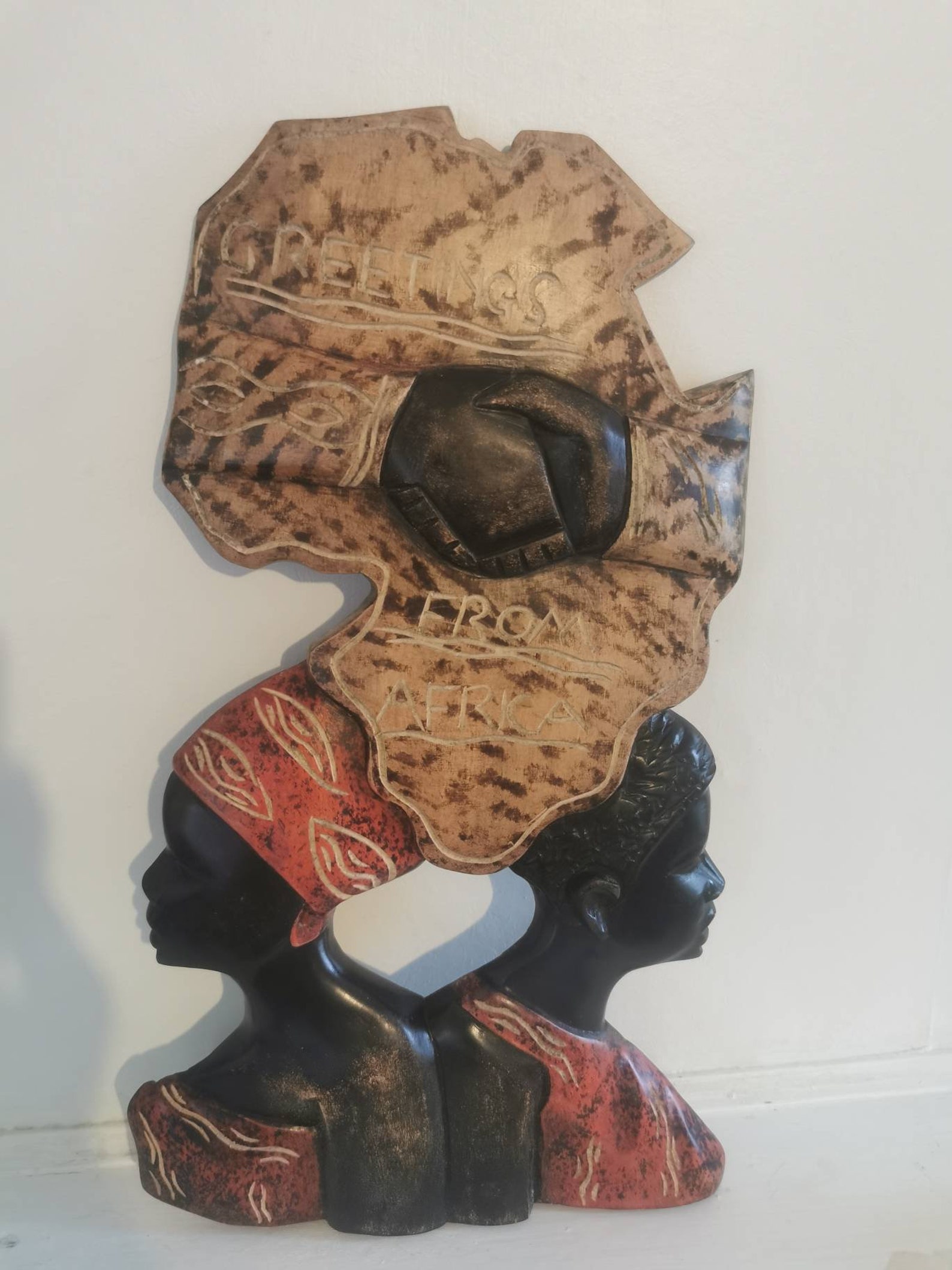 African wooden wall hanging art/ Ghana Handmade Wooden wall Etsy