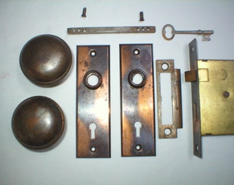 Antique Craftsman Era Door Hardware