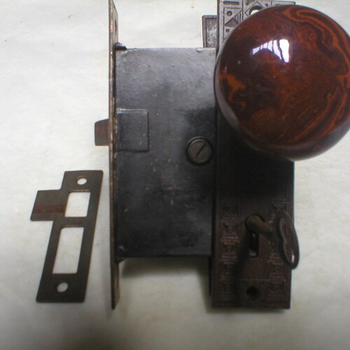 Antique Victorian Era Door shops Hardware
