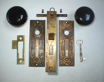 Antique Victorian Era Door Hardware