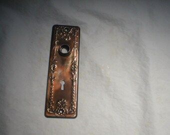 Antique Victorian Decorative Doorplate