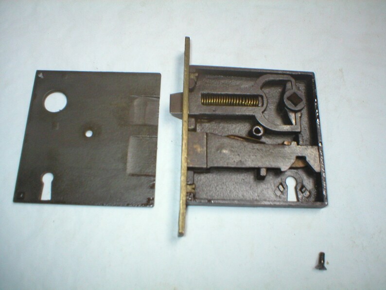 Antique Wide Backset Mortise Lock - Etsy
