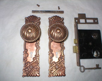 Antique Victorian Era Door Hardware