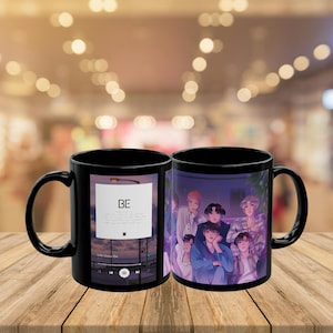 BTS Life Goes On Mug - Inspire Every Sip with BTS Members and Lyrics