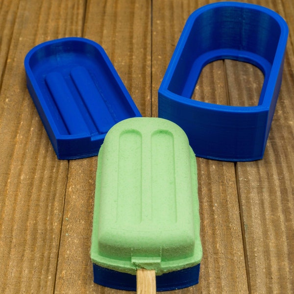 Popsicle bath bomb mold