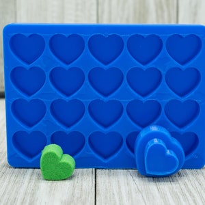 Heart embed  bath bomb mold