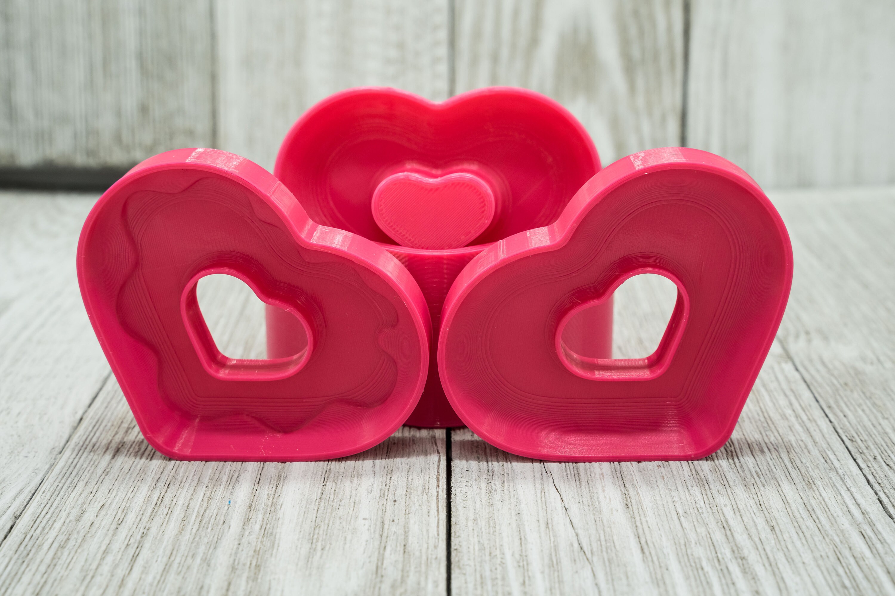 Bite-Size Heart, Cloud & Raindrop Silicone Mold (2 Pack)