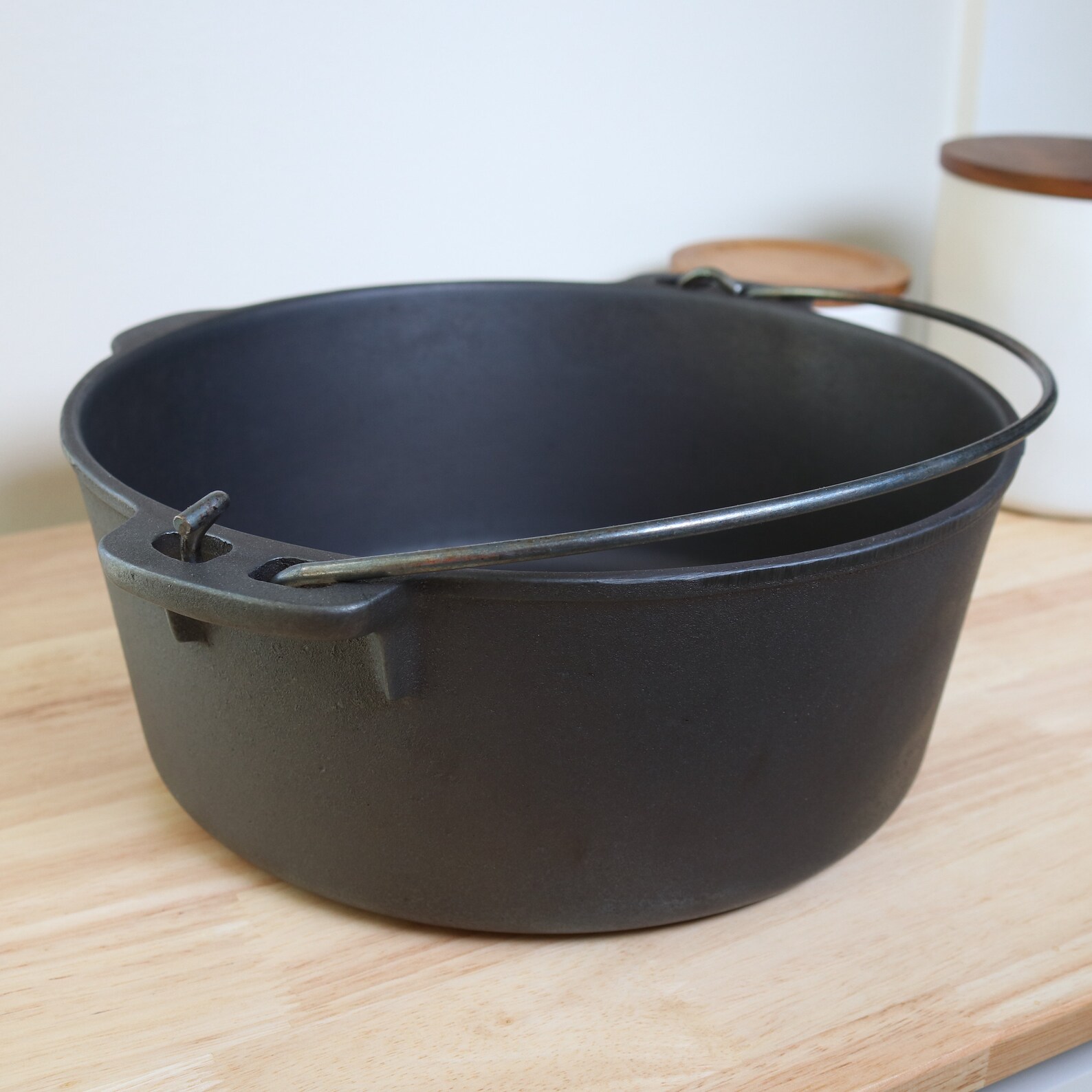 Unmarked Wagner 8 Cast Iron Dutch Oven 5 Quart No Lid Etsy