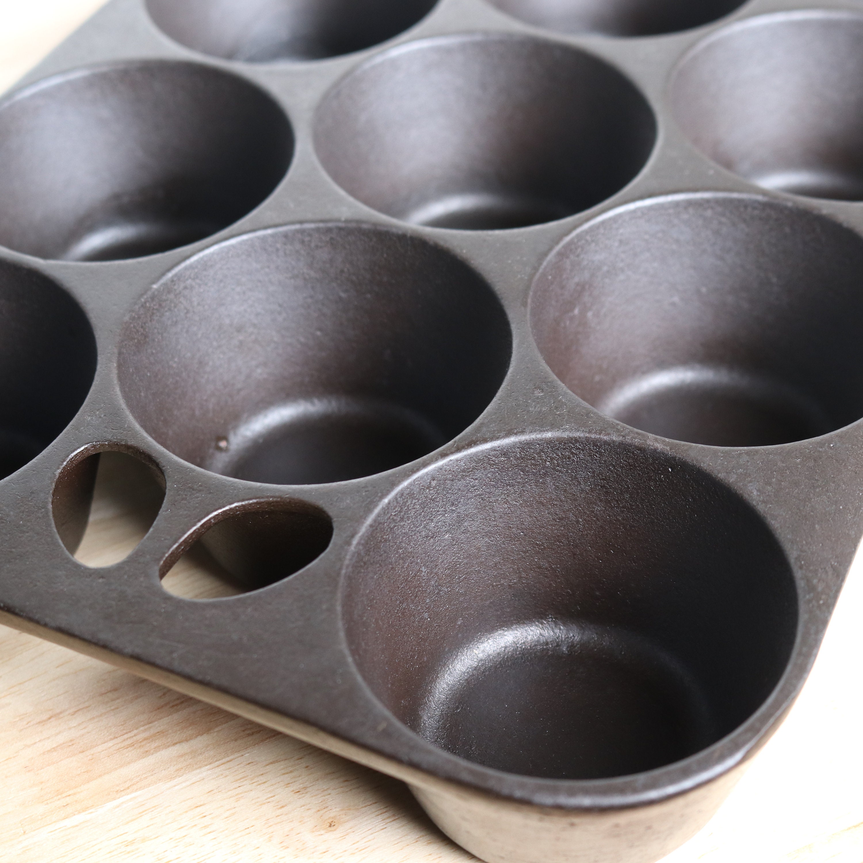 Vintage Unmarked Wagner Muffin / Popover Baking Pan 11 Cup Etsy