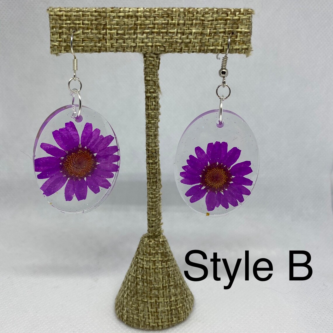 Blooming Flowers Earrings Etsy