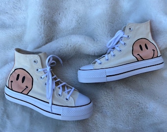painted converse