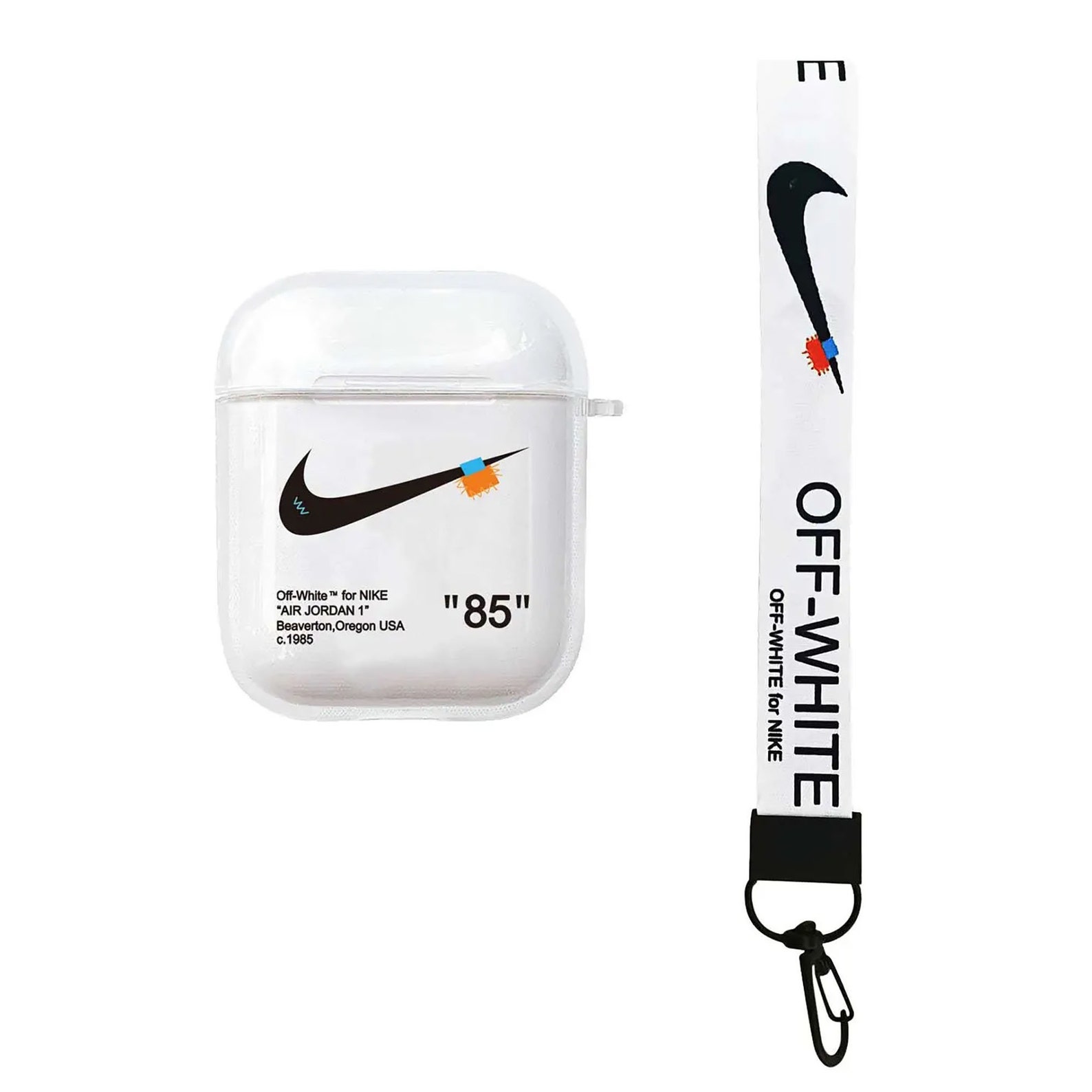 Hypebeast Nike OffWhite AirPods Silicone Case with Etsy