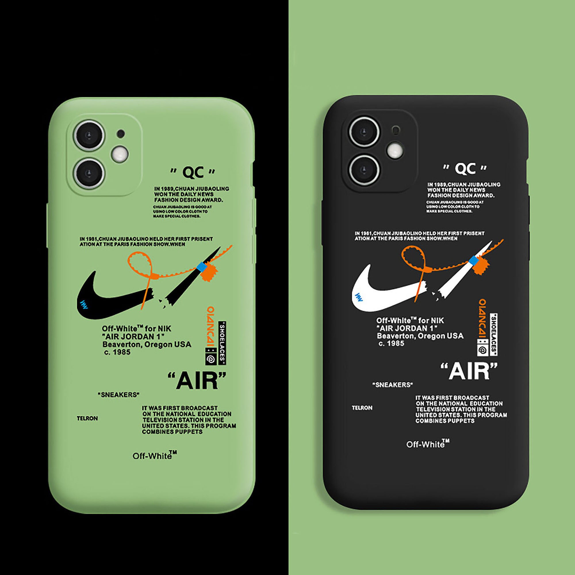 Nike Off White Style Phone Case iPhone Case iPhone 8 Plus Etsy