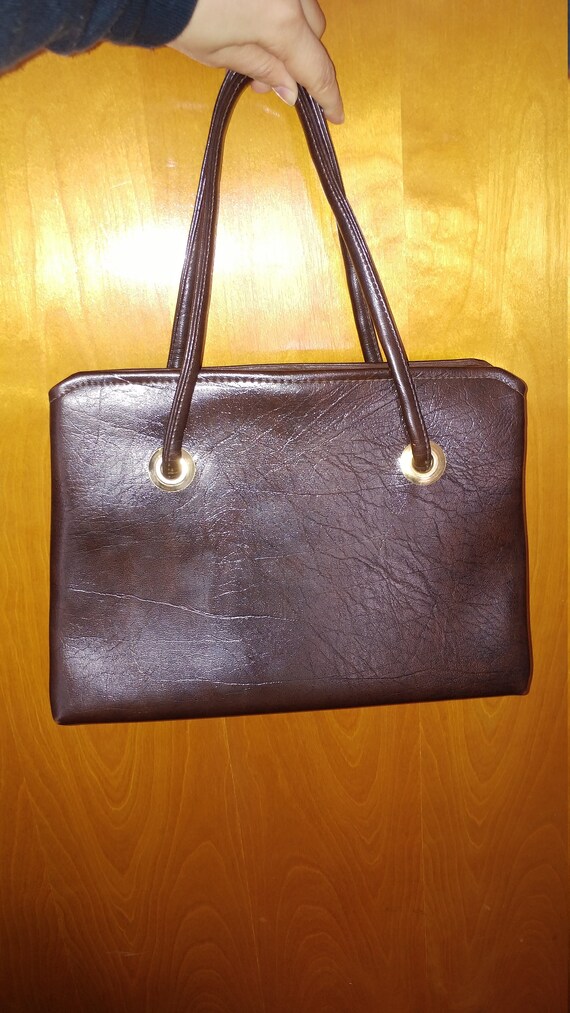 Vintage 1960s Leather Handbag