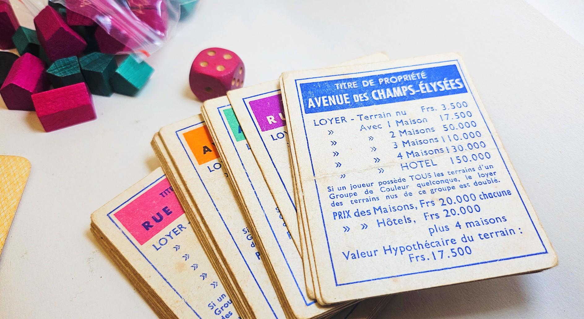 Monopoly Miro 1961 - Édition Française Vintage - Complet Avec Billets En Francs