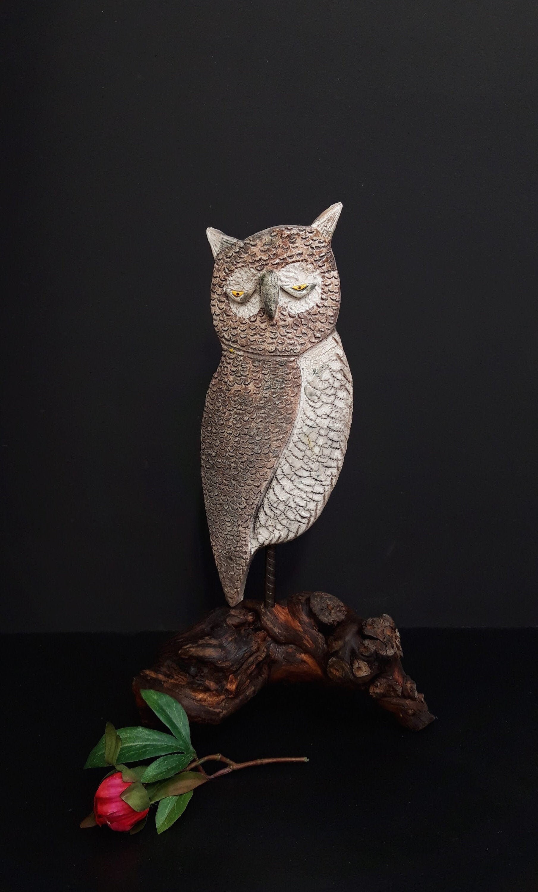 Chouette Céramique Décorative