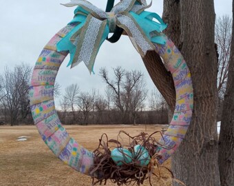 Easter Wreath with Nest