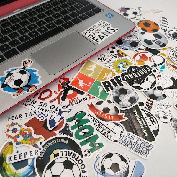 Sports Themed Stickers Etsy