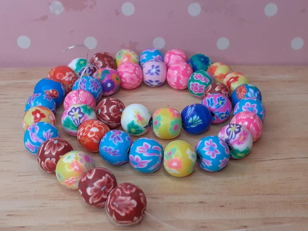 Wholesale Handmade Polymer Clay Beads Strands 