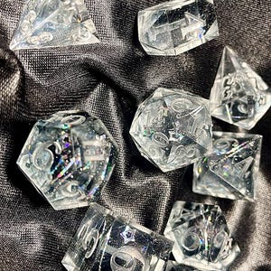 Into the Abyss - D&D Dice Set - 7 Pieces *Made to Order