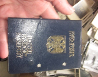 Passport Pasos savezna republika Jugoslavia visas EU