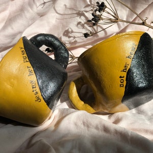 Minimalist decorative cup pot “Destroy her heart, not her puss*”