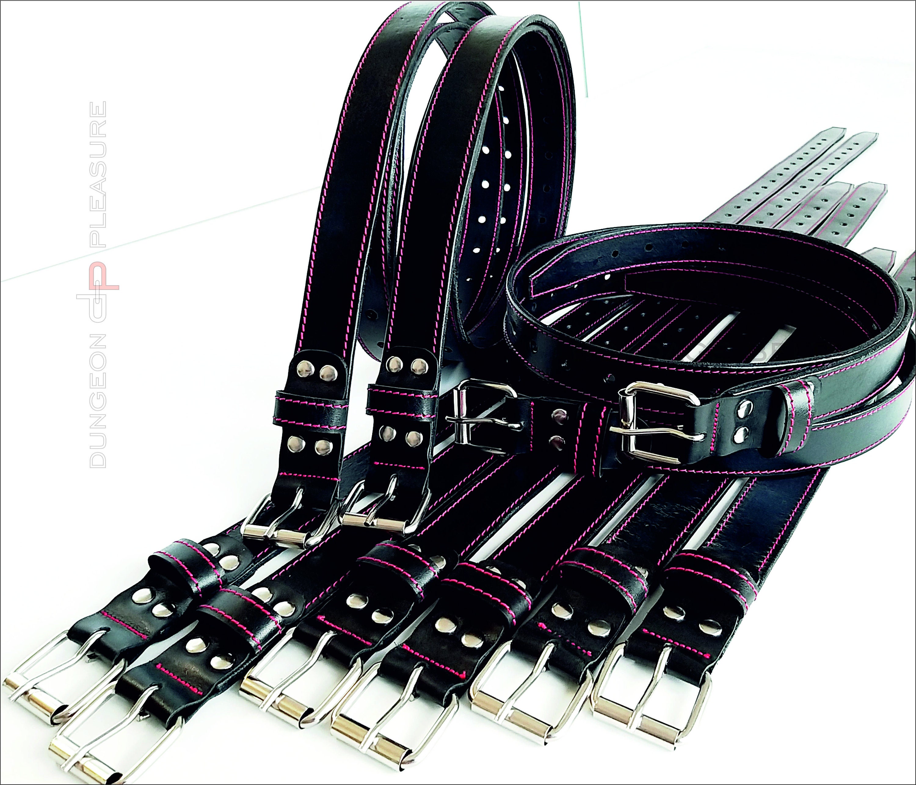 Bondage Straps Set of 10 Leather BDSM Straps Bondage Straps Etsy