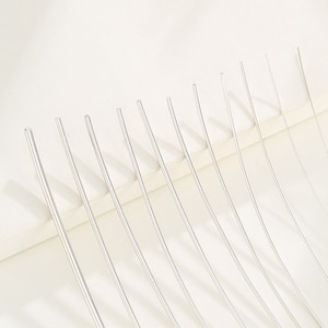 Sterling Silver Soft Half Hard Wires, S925 Silver Round Wire, Silver Half Hard Wire, Silver Soft Wire, Beading Wire 0.25-15mm 18-30gauge