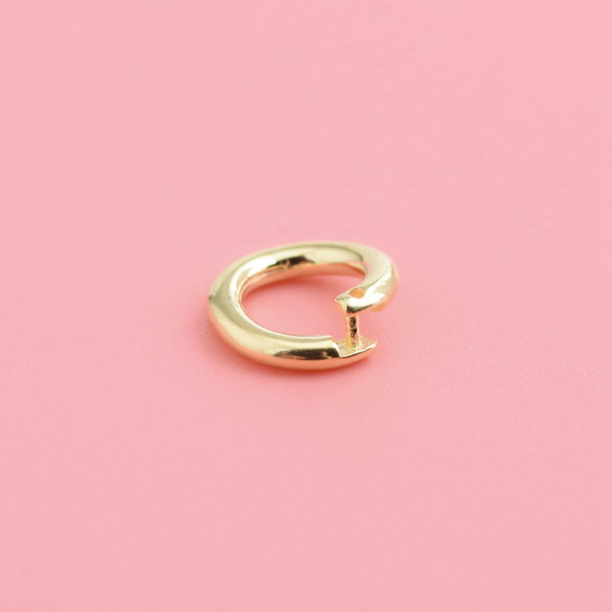 Sterling Silver Lock Jump Ring S925 Silver Open Jump Ring for Etsy