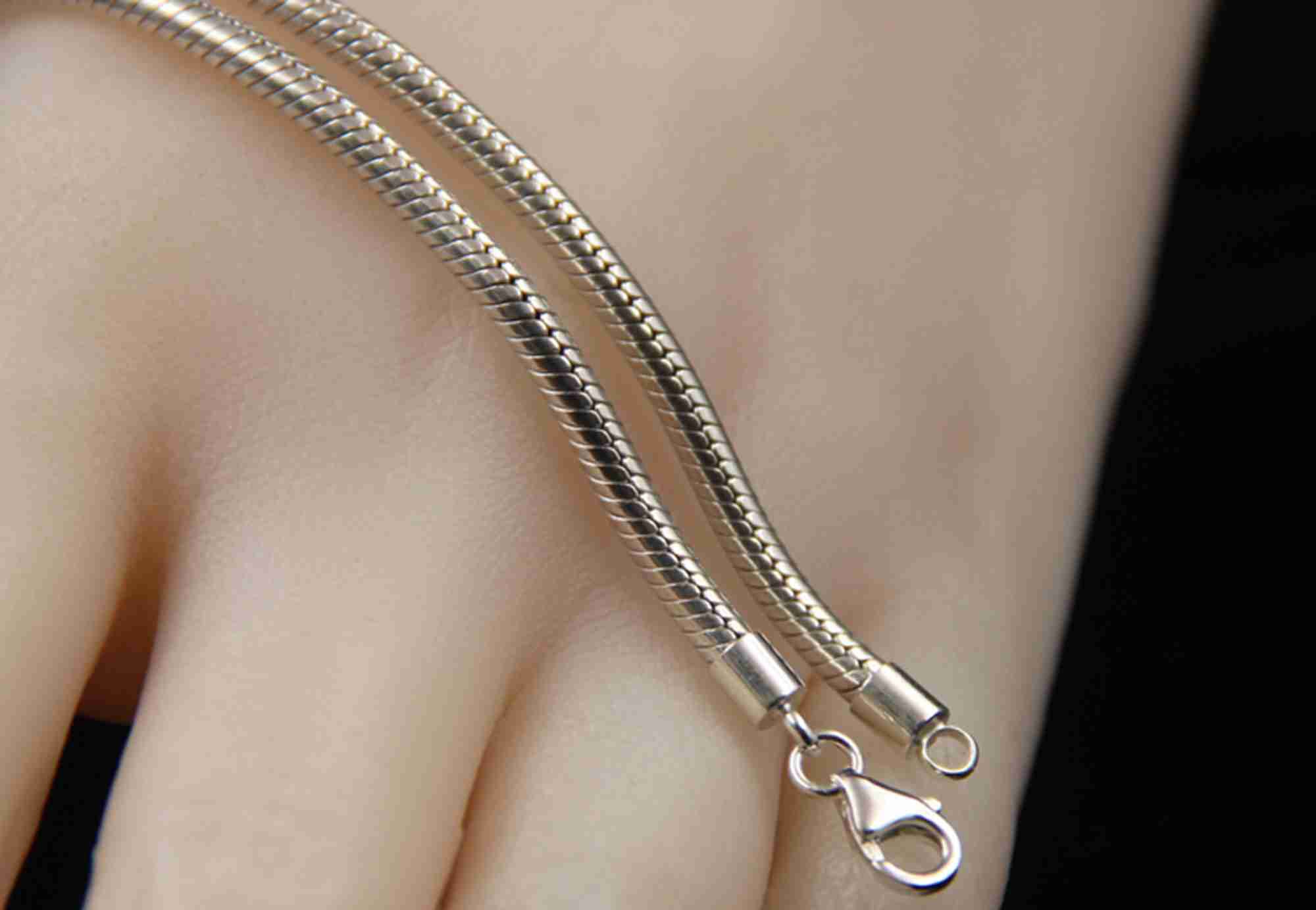 アクセサリー SILVER925 SNAKE CHAIN S HOOK BRACELET アクセサリー SILVER925 SNAKE CHAIN S HOOK BRACELET Amazon