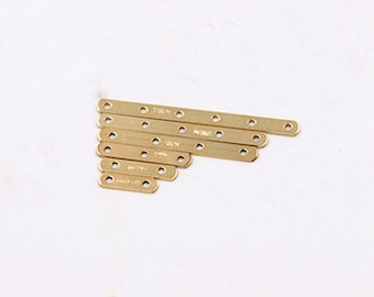 14K Gold Filled Bar Verbinder, Gold Filled Rechteck Verbinder, Blank Rechteck Bar Anhänger, Bar Verbinder, Bar Anhänger mit Mulit Löchern