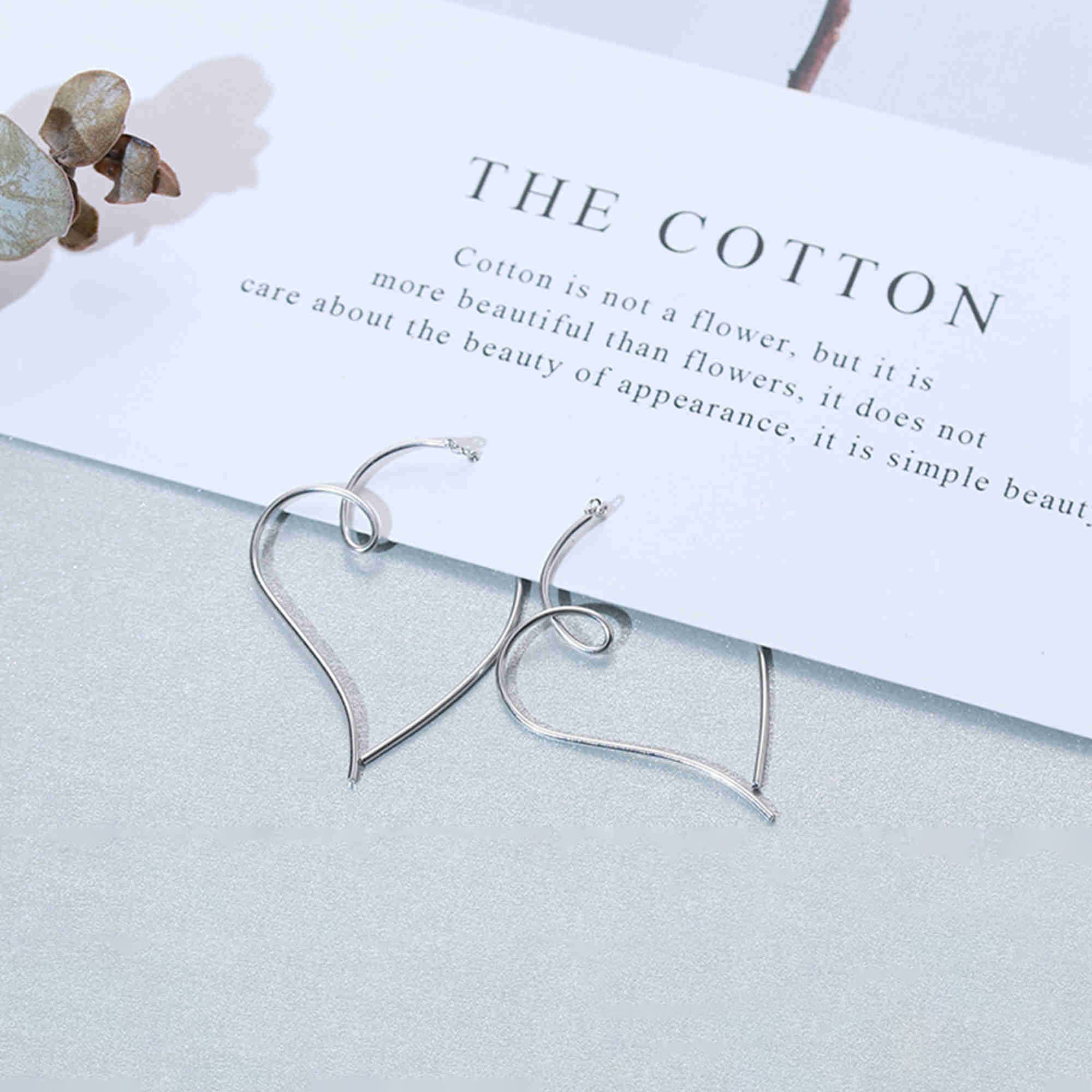 アクセサリー HEART hook earring SILVER925 18G Amazon.com: Sterling Silver 18 Gauge Upper Earrring | 925