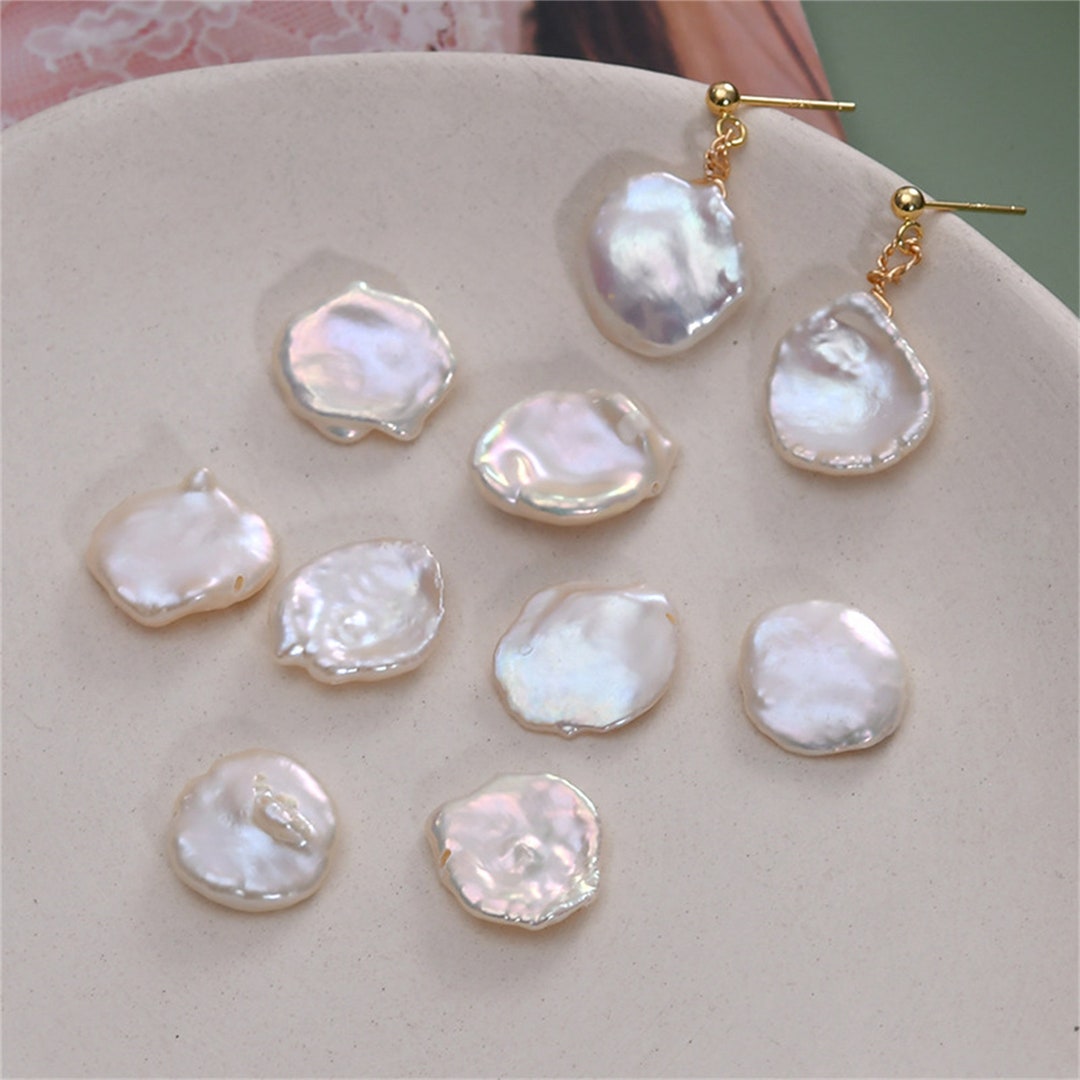 Shells Irregular Natural Shell Irregular Beads, Fresh Water Pearl Beads, Geometric Bead ...