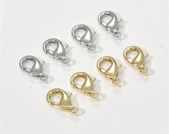 14K Vergoldete Karabinerverschluss, Gold Tone Karabinerhaken Für Schmuckherstellung Lieferungen, Armband Karabinerverschluss
