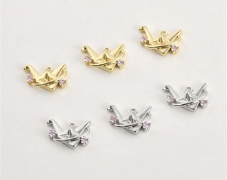Collana Ciondolo Gru Origami In Argento Sterling Spazzolato - 38-42 Cm, Regalo In Scatola