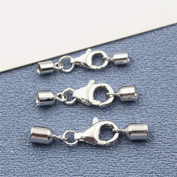 Leather Cord End Cap Etsy