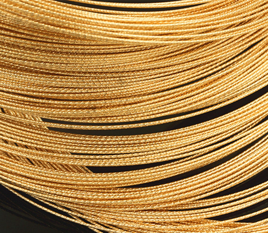 Spring Wire Gold 14K Gold Filled Sparkle Wire, Gold Filled Half Hard Wire for Jewelry ...