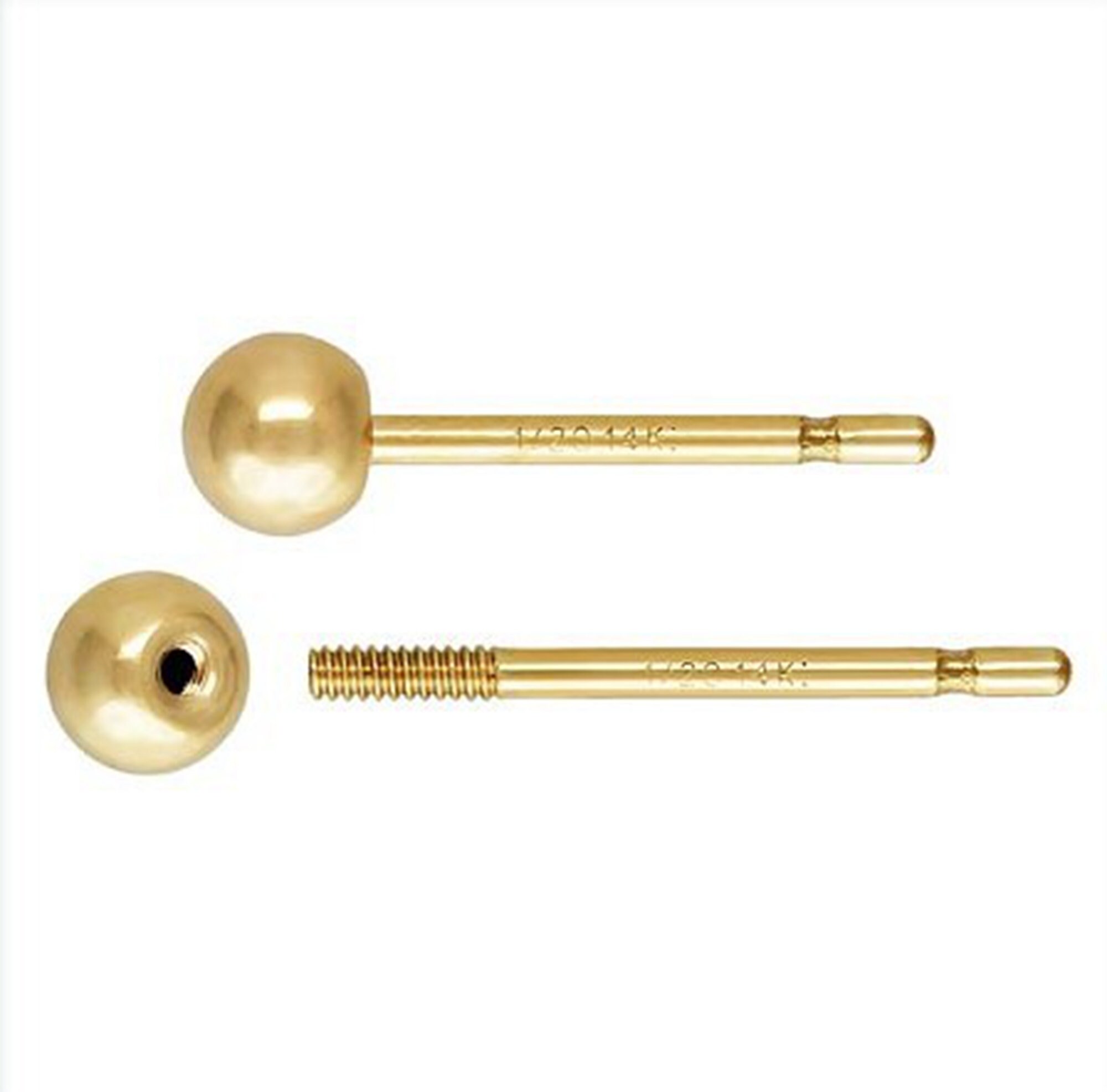 Orecchini a forma di pallina IN ORO GIALLO - Oro Gioielli: Vendita ONLINE oro 18kt-14kt, argento 925, gioielli, bigiotteria Lusso e Orologi oro 18k-14k a prezzi imbattibili