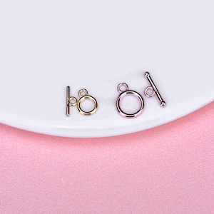 Sterling Silver Toggle Clasp, s925 Silver Round Toggle Clasps Set For Jewelry Making Supplies, Bracelet Clasps,Necklace Clasps