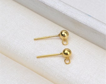 1 Pao D Montature Per Orecchn N Argento Sterlng 925 Masscco - Foto 12