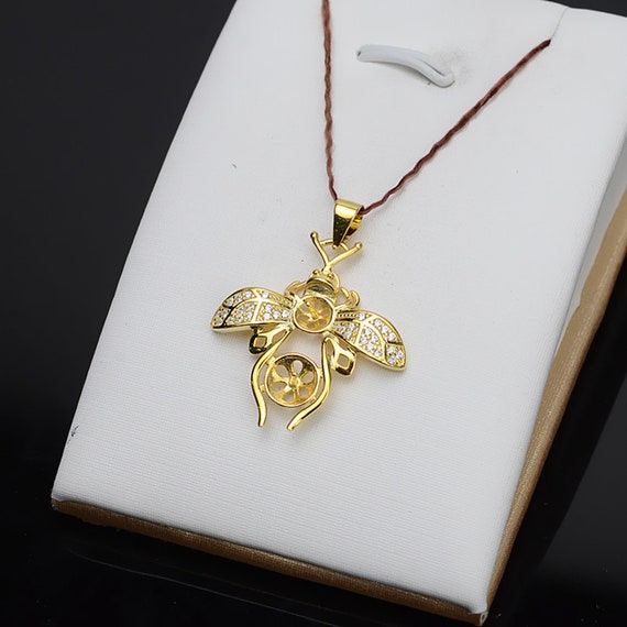 Argento Sterling Con Opale Ciondolo Ape NewL In Argento 925 Con Opale E Zirconi - Per Braccialetti Fai Da Te Ciondolo Argento - Foto 12