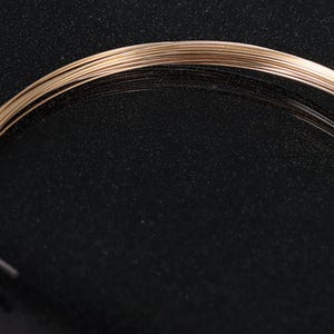 14K Gold Filled Wire, Gold Filled Half Hard Wire For Jewelry Making Supplies, Gold Filled Soft Wire, Beading Wire 0.25-1.27mm 16-30Ga