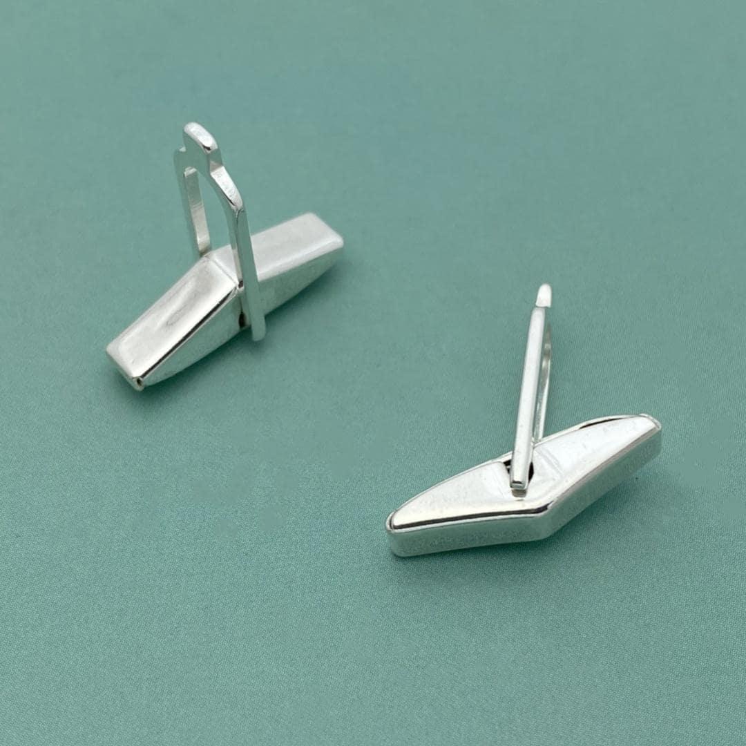 925シルバーのカフスボタン - Etsy 日本