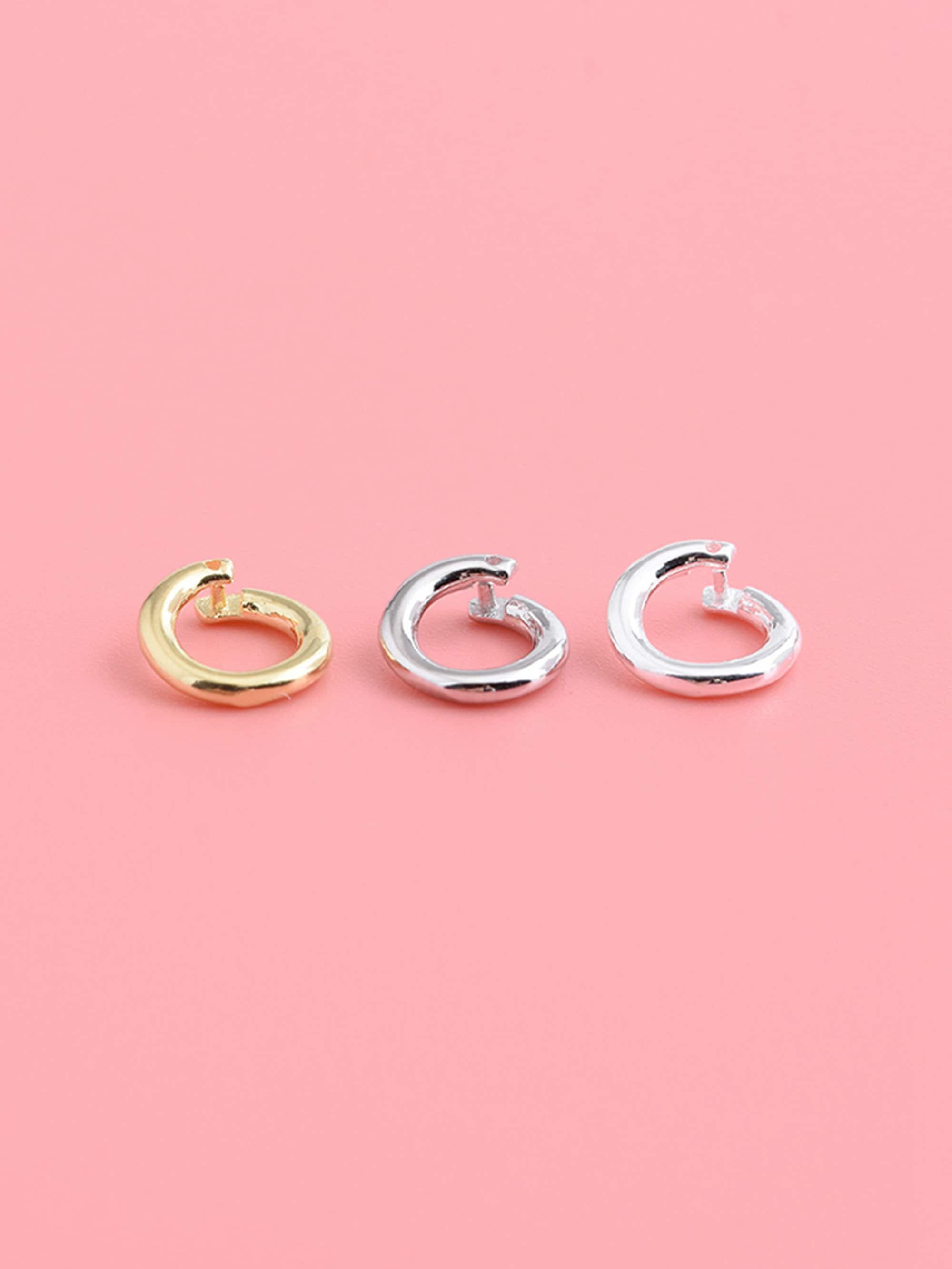 Sterling Silver Lock Jump Ring S925 Silver Open Jump Ring for Etsy