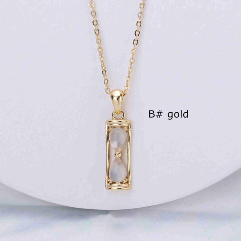 Sterling Silver Hourglass Charm Pendant Hourglass Sand Timer Etsy