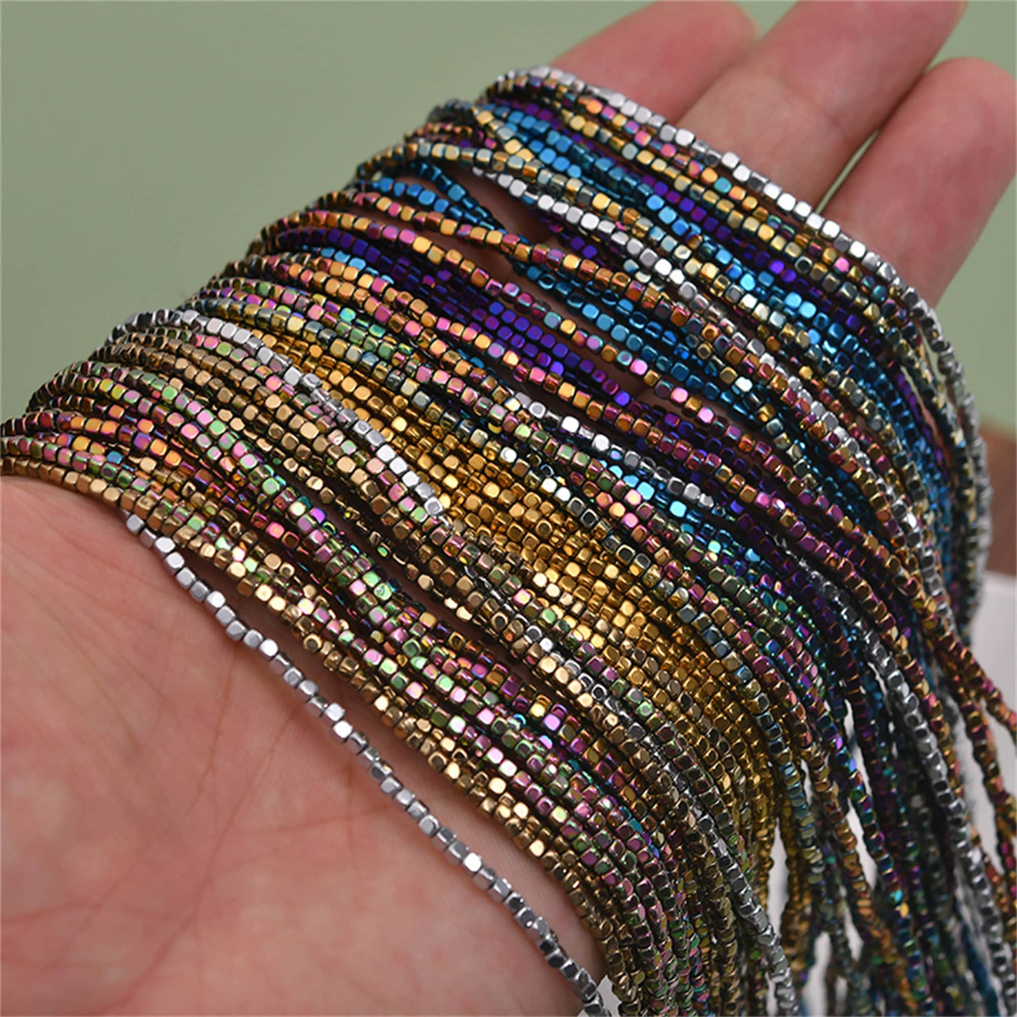 Collana A Rondelle Di Pietra Paesina - Collane Pietra Paesina - Foto 10